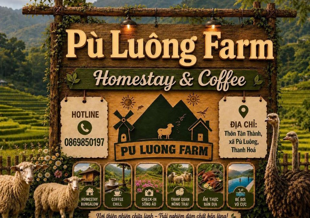 Pu Long Nature Reserve Hotel | Pù Luông Farm Homestay & Coffee