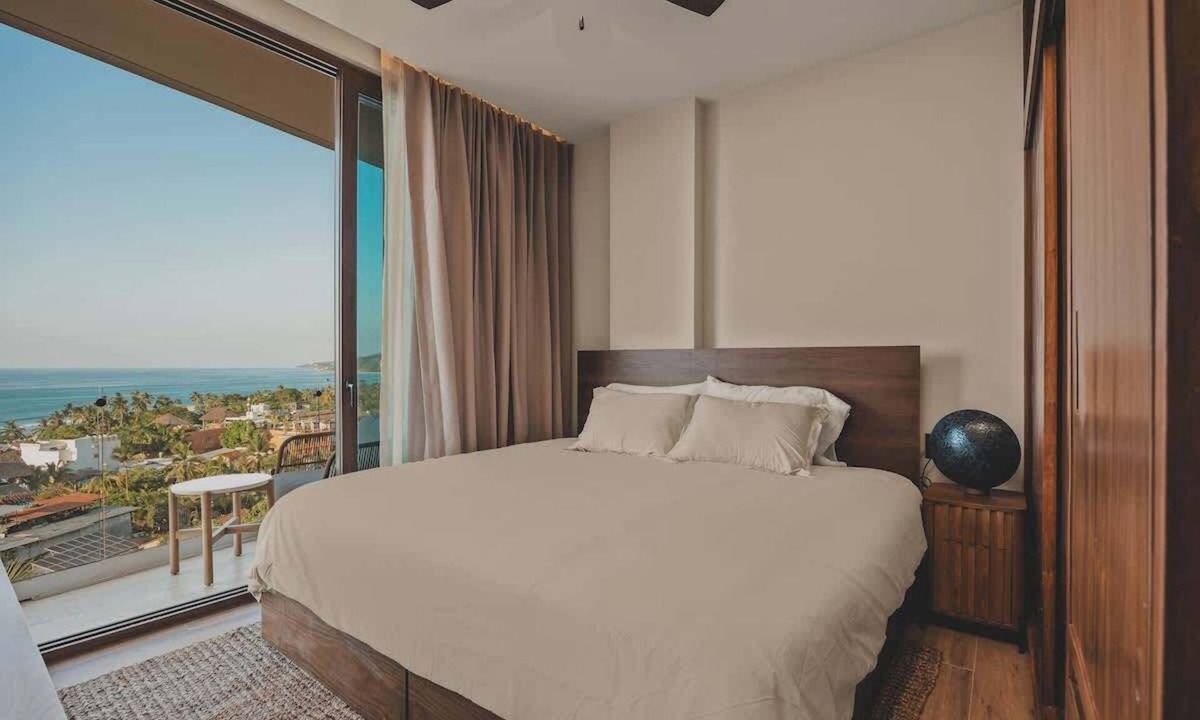 Sayulita Apartment | Penthouse getaway Ocean View with Rooftop Pool
