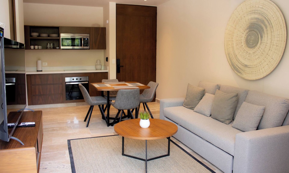 Ek Balam Village Apartment | Peregrina Tulum 202B 1BR Condo