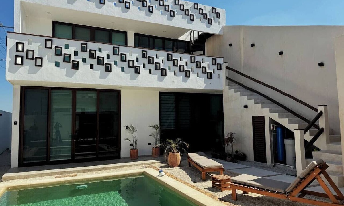 Chicxulub Puerto Apartment | Piscina-Playa-Sol y Arena disfruta de la Costa