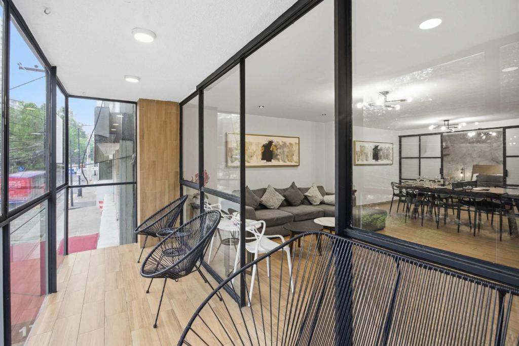 Los Morales House | Polanco Stay Terrace Workspace & Prime Location