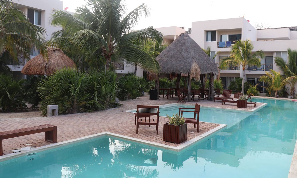 Merida Apartment | Progreso, Yucatan beach condo Playa Chaca ground floor