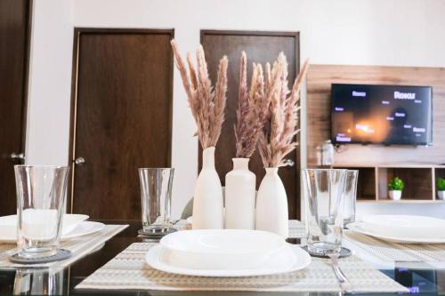Downtown Mazatlan Apartment | Quiet and Central Setting 2BR 1BA Office