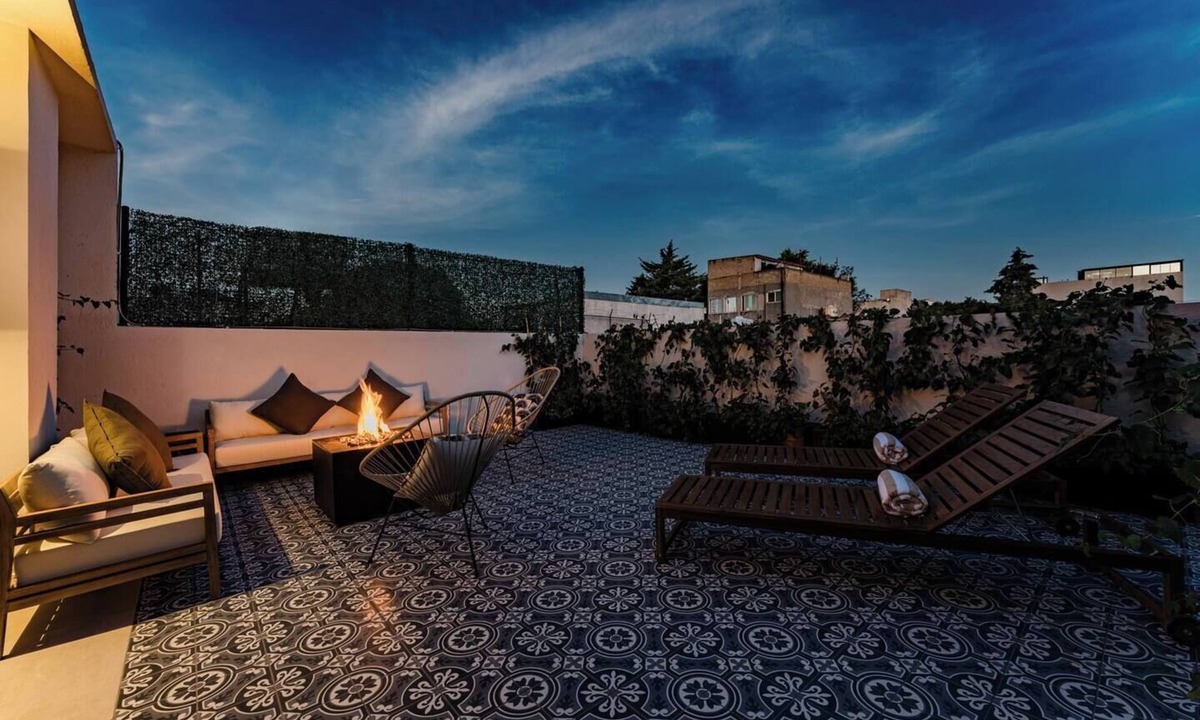 Roma Norte House | Roma Norte Luxury 7 Bedroom with AC, Jacuzzi, Roof