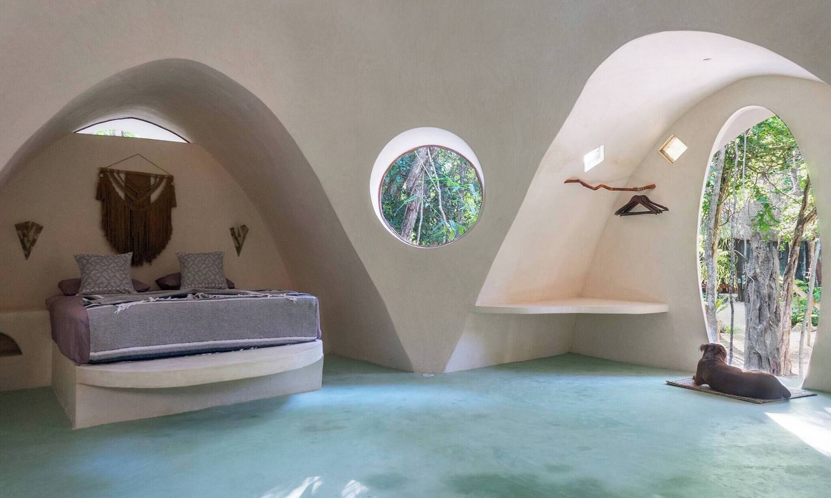 Soliman Bay Cabin | Room-unique Jungle Dome 2 Queen Beds