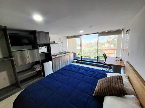 Ciudad Lopez Mateos Apartment | S09 SUITE KING Premium Suite TEC CEM Cocineta WiFi Balcón Parking Terraza