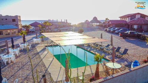 San Felipe House | Short walk to pool and private beach