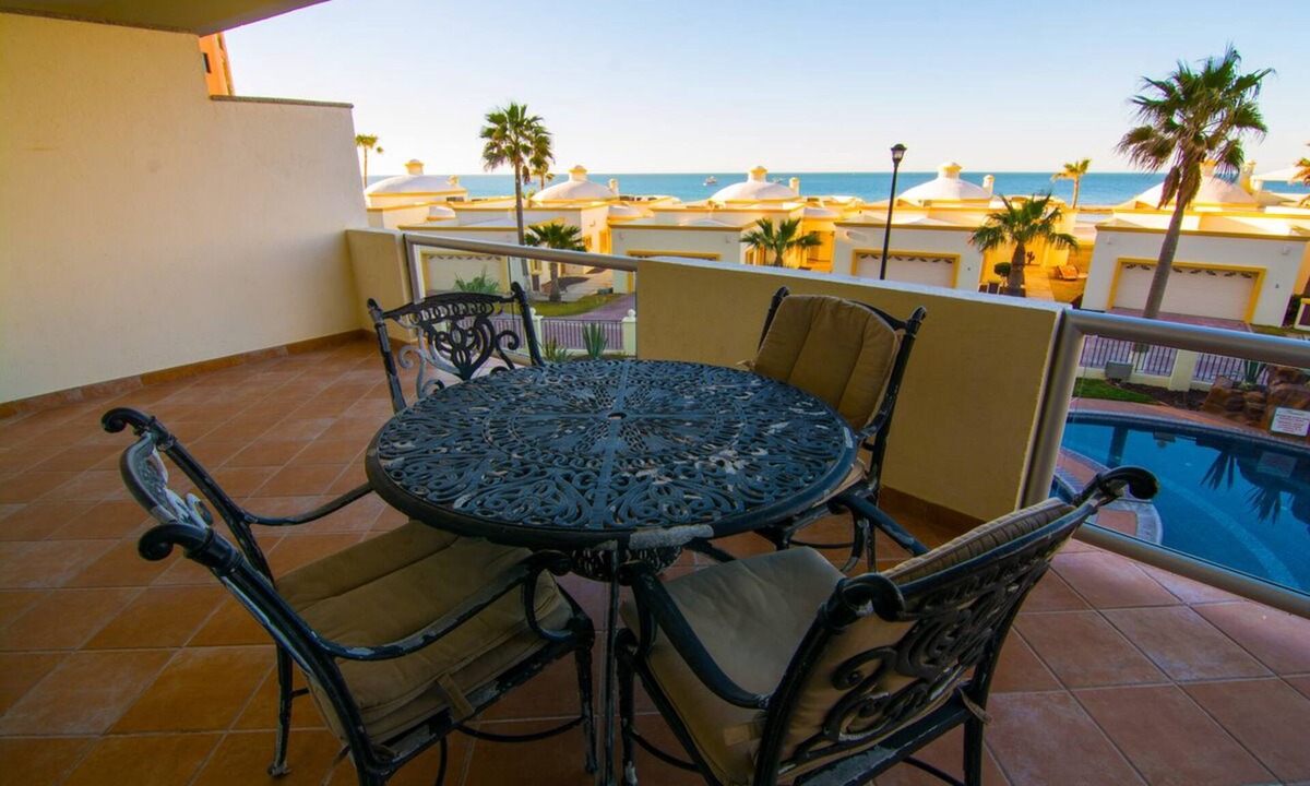 Sandy Beach Condo | Spectacular 2 Bedroom Condo on Sandy Beach at Las Palmas Resort B-203