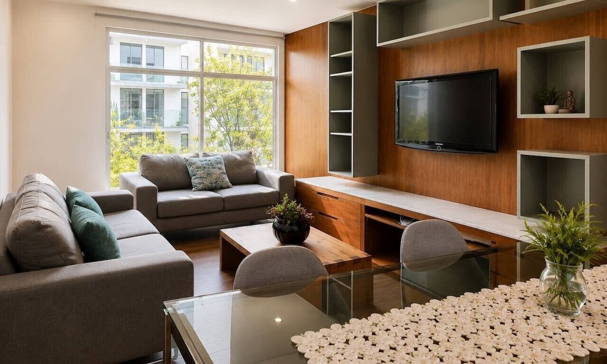 Doctores Apartment | Stylish 2BR near Roma Norte | Views + Parking