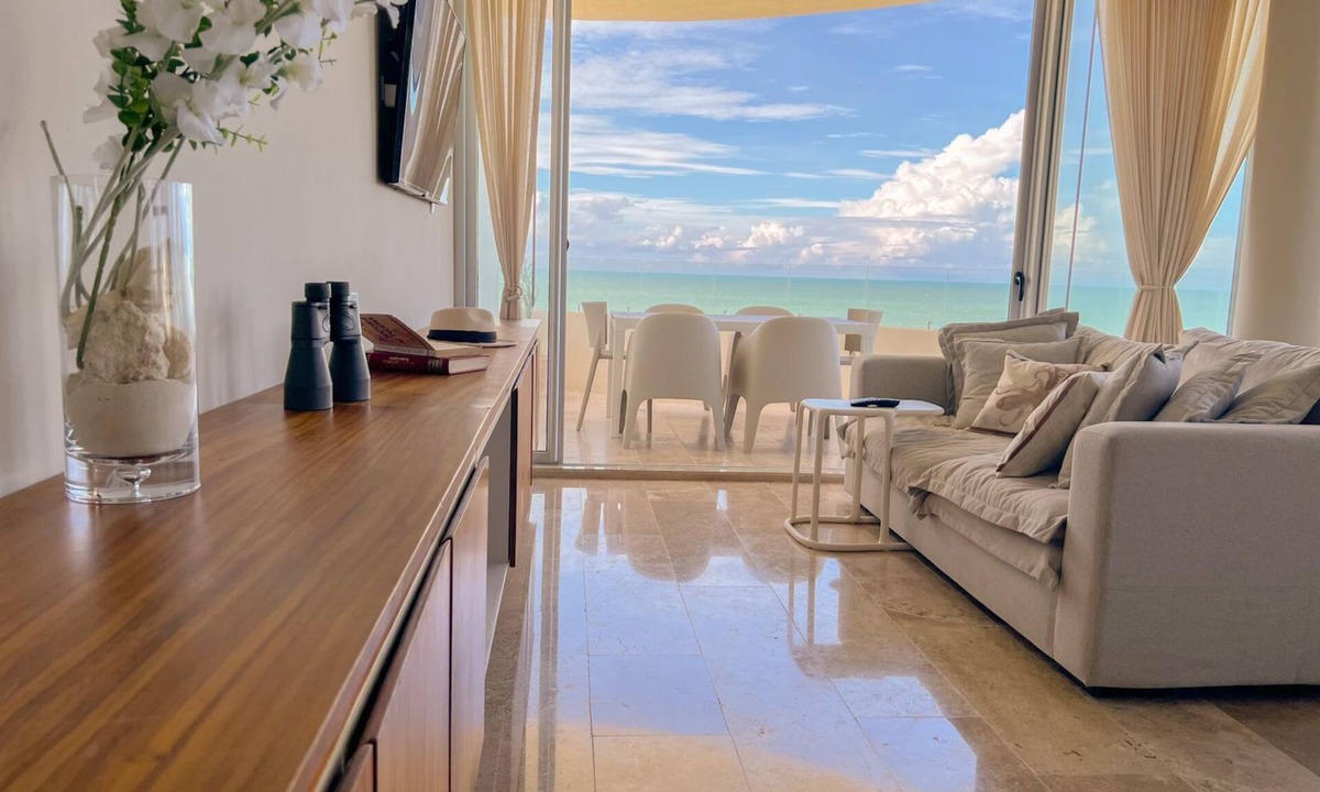 Telchac Puerto Apartment | Tu Oasis Moderno con Vista al mar en Telchac!
