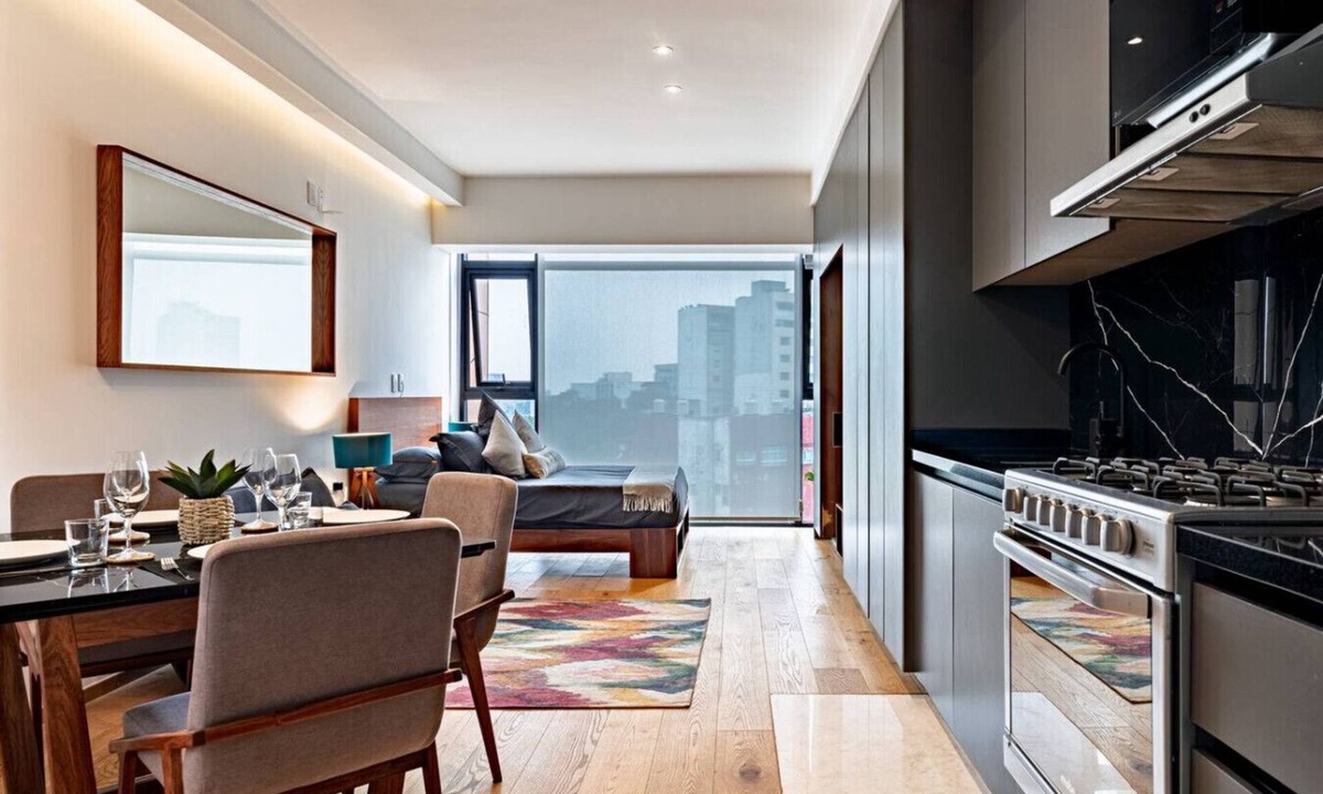 Roma Norte Apartment | Urban Getaway Loft, Pool and Gym in Roma