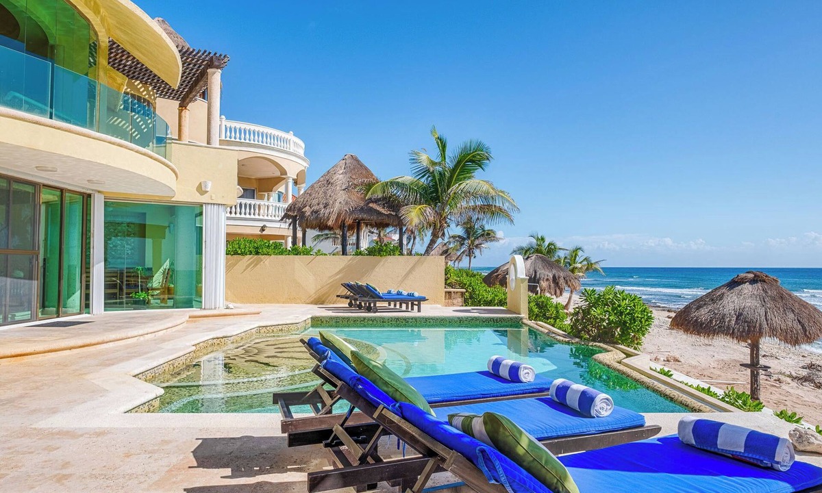Tulsayab Villa | Villa Arghy: Private Beachfront House in Tulum, Mexico with Infinity Pool