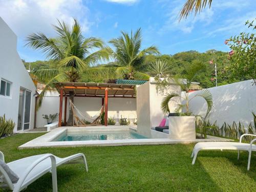 Crucecita Villa | Villa luminosa, espaciosa, tranquila y encantadora