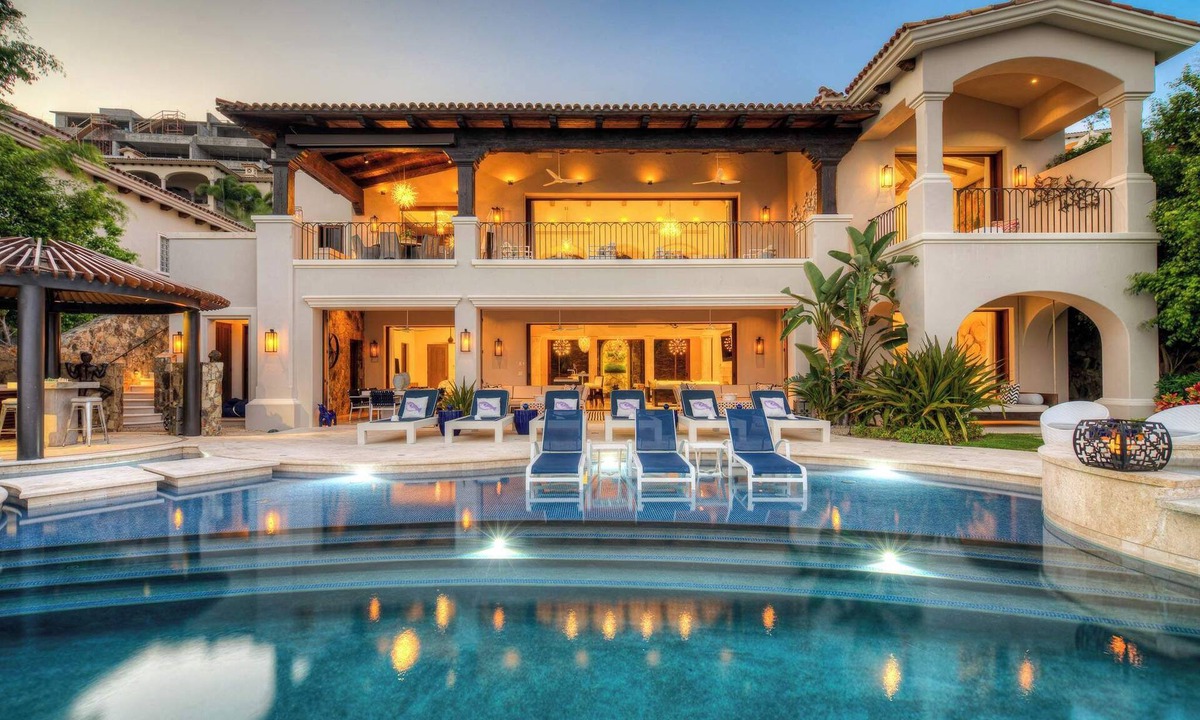 Downtown San Jose del Cabo Villa | Villas del Mar Villa with Sunken Fire Pit in the Pool