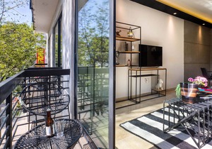 Ideal 2BR Apt | Pvt Balcony | Reforma | Gym+Rooftop+Grill
