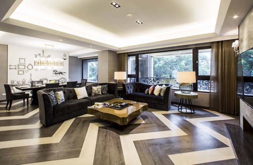 Xinyi Apartment | 花園景觀豪華公寓(2樓),搭車5分鐘到101大樓,步行10分鐘到捷運站站,室內180平方公尺大空間