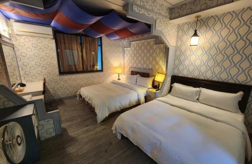 Xuejia District House | 荷蘭洋行-寵物友善塩水燈會井仔腳塩田