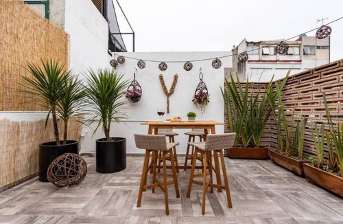 Roma Sur Apartment | 1) Loft Eugenia: Private King Size Bed Roma Sur