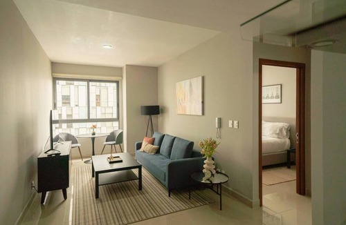 Ampliacion Granada Condo | 1BR|1BA Apartment W/pool, gym, high speed WiFi, located just a 3-minute walk from the new U.S. Embassy
