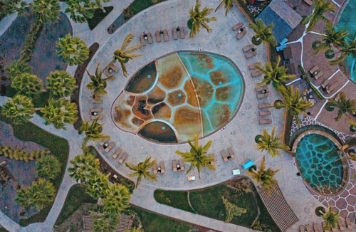 Loreto Resort | 2 bed, 3 bath, full kitchen, in-room laundry, balcony at tranquil golf resort