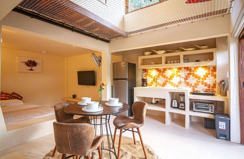 Mazunte Apartment | 2 Room Loft w/patio, parking, kitchen