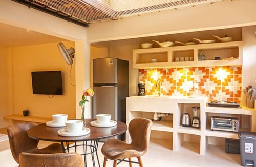 Mazunte Apartment | 2 Room Loft w/patio, parking, kitchen