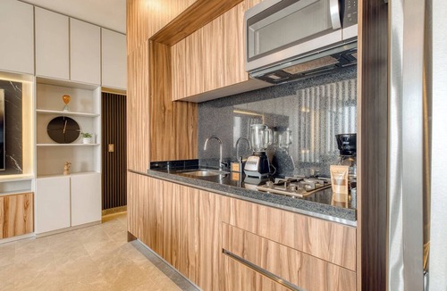 Cuauhtemoc Apartment | 2026 Football Retreat | Luxury Studio - Gym & Pool