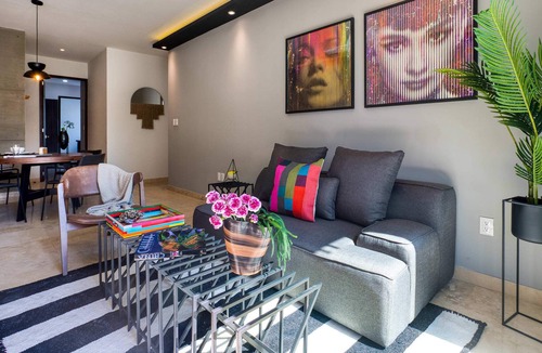 Colonia Cuauhtemoc Apartment | 2BR Apt w/Pvt Balcony | Gym+Rooftop+Grill