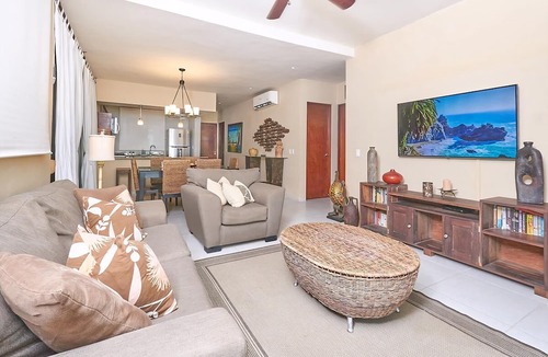 Zazil-ha Apartment | 2BR condo - pool, BBQ & beach steps away