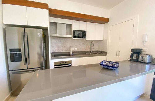 Akumal Apartment | 2BR PrivPool+AC+BBQ+Gym+Golf