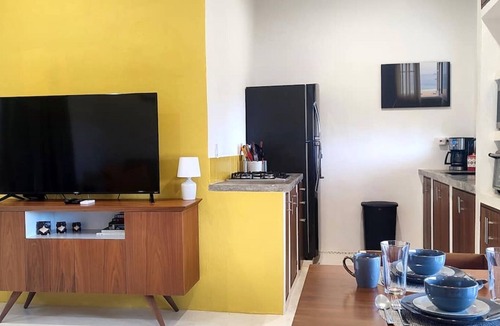 Isla Holbox Apartment | 2BR Sea View, Sleeps 5, Full Kitchen, Balcony, C8