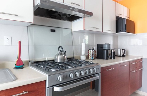 Popotla Apartment | 3 Luxe Apartments + Private Rooftop @ Prime Roma Norte, 24/7 Security, Fast WiFi