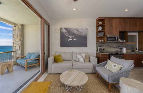 San Jose del Cabo Apartment | 3BR Beachfront Condo Steps from the Sand in Cabo