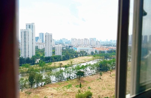 Phu My Hung Apartment | 3Br Golf&River View, near SECC expo, Millionaire view, district 7 - QT condotel