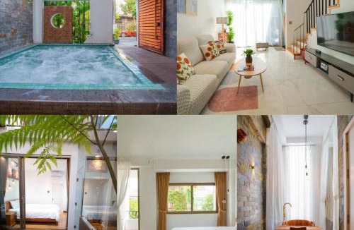 Son Tra Apartment | 4BR Villa 2mins to My Khe Beach Jacuzzi pool