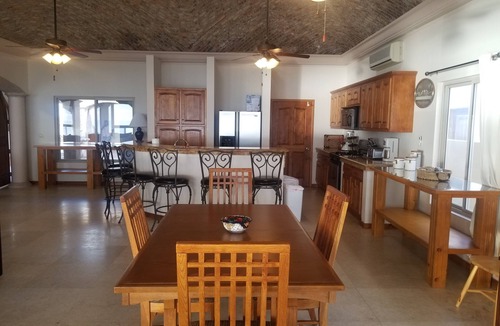 Puerto Penasco House | 5 BDRM 5.5 BATH POOL TABLE PRIVATE GATED GUARDED 4X4s allowed Huge kitchen!