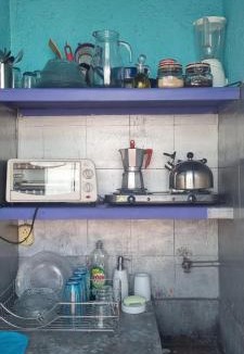 Roma Sur Apartment | Alcoba con terraza