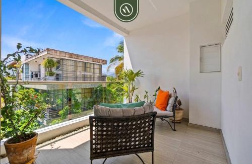 Diaz Ordaz House | Amazing 1BR Condo - Pool - BBQ in Versalles