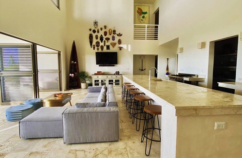 Hunucma House | Amazing beachfront Luxury Villa with chef and housekeeping service at Sisal, Yuc