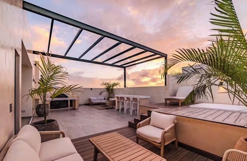 Zazil-ha Condo | Amazing Location Walk to Coco Beach & 5th Ave Rooftop Pool