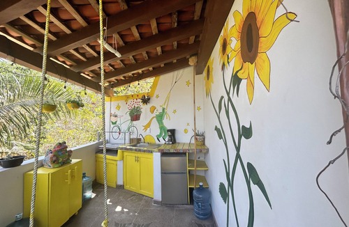 La Manzanilla House | Amazing Retro VW Disco Van Stay With Pool and Ocean Views Walk to the Beach