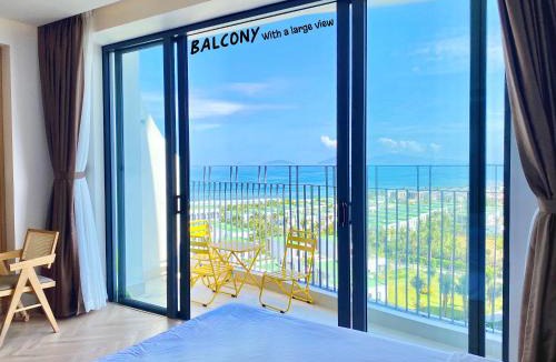 Dien Duong Apartment | Apartment with sea view from bed, 5 star resort 1N