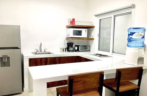 Puerto Morelos Apartment | AQUA GUESTHOUSE 8~ A+ INTERNET ~ STEPS TO THE BEACH