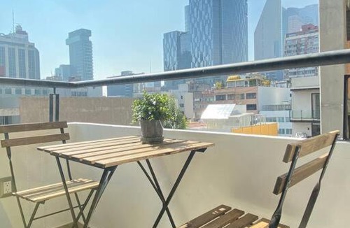 Colonia Cuauhtemoc Apartment | Asombroso Loft Moderno Con Excelente Ubicación