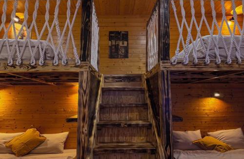 White Sand Beach House | B&B American Style cabin 5 minutes from the sea
