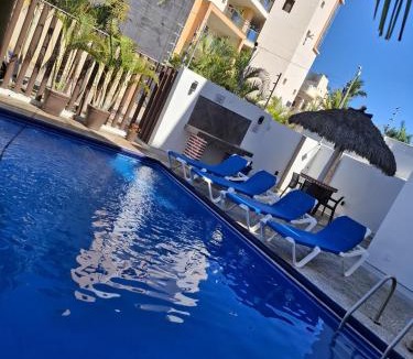 Rincon de Guayabitos Apartment | B3 Condo con terraza privada y jacuzzi a metros de la playa