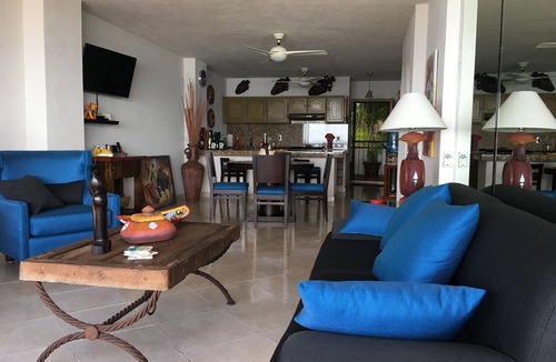 Amapas Condo | Beachfront 2 Bed 2 Bath Condo with Ocean View