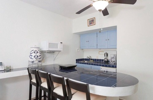 Playacar Condo | Beachfront One Bedroom , Steps to 5th ave and Ferry Terminal, Prime location