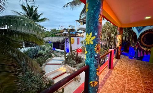 Santa Maria Tonameca Hotel | Beachfront Paradise Boutique Hotel - Alebrijes Jacuzzi Villa