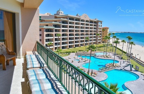 Puerto Penasco Condo | Beachfront Upper Floor Luxury Condo - Sonoran Spa W504 2 BR 2 BA Next to the Pool, High Speed Wi-Fi